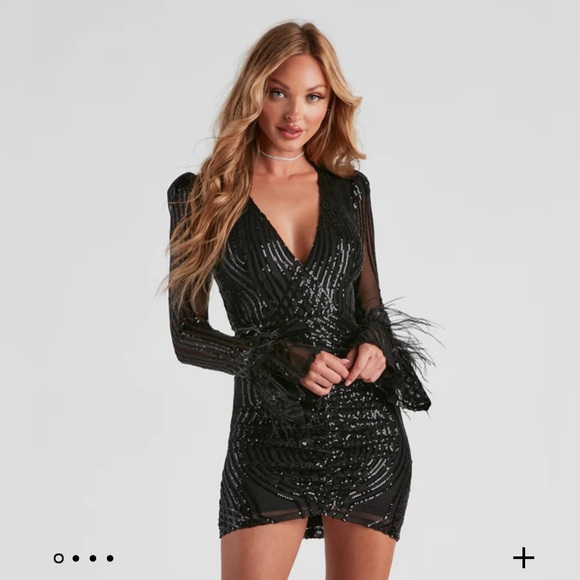 Black Windsor Dress - Picture 1 of 4